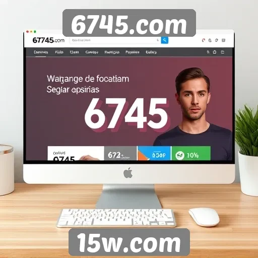 Interface amigável do 6745.com atrai novos usuários